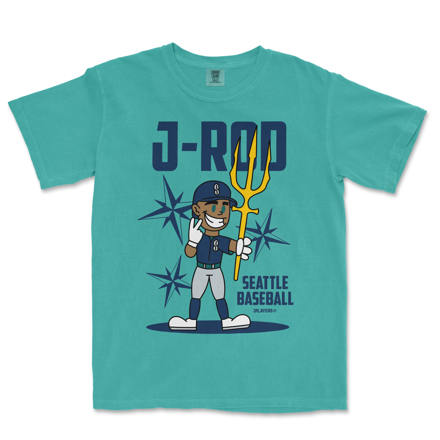 Julio Rodríguez - Superstar Cartoon (Alternate)